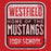 Westfield High School Mustangs Red Garment Design 01