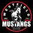 Westfield Mustangs Premium Black T-shirt - Design 04