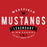 Westfield Mustangs Premium Red T-shirt - Design 44