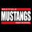 Westfield Mustangs Premium Black T-shirt - Design 98