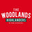 The Woodlands High School Highlanders Red Garment Design 21