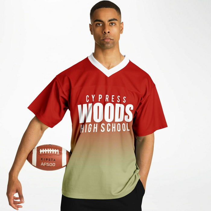 Cypress Woods Wildcats Football Spirit Jersey 05