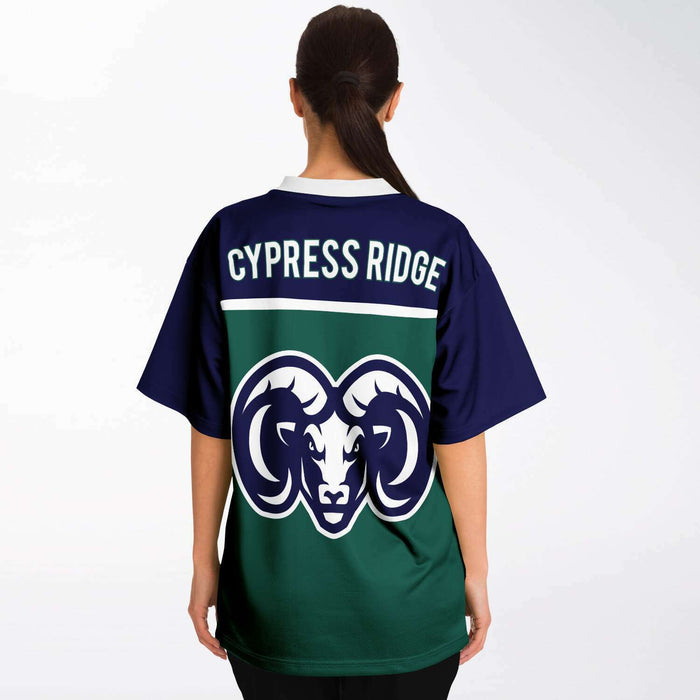 Cypress Ridge Rams Football Jersey 07