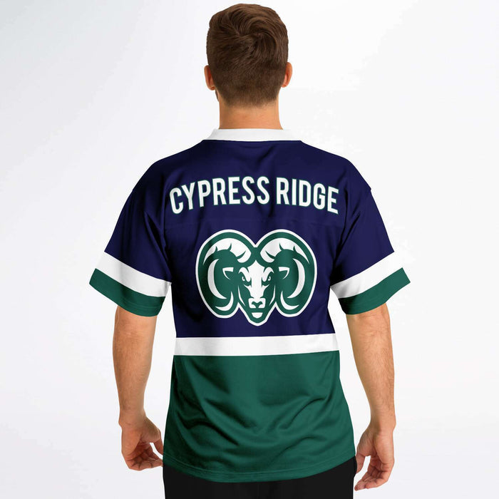 Cypress Ridge Rams Football Jersey 09