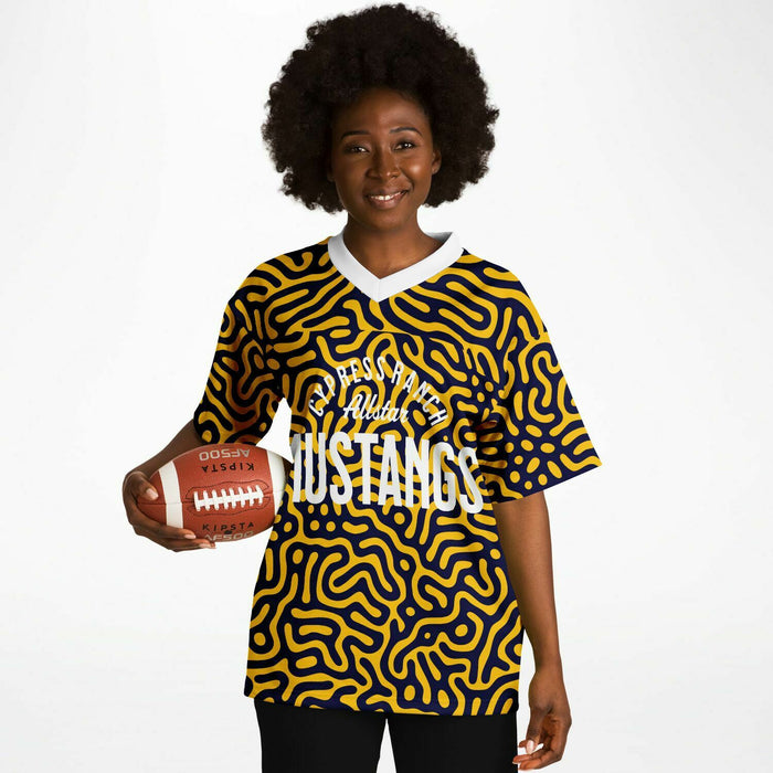 Cypress Ranch Mustangs Football Jersey 20