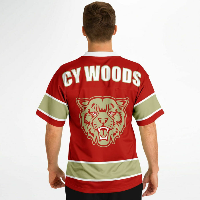 Cypress Woods Wildcats Football Spirit Jersey 13