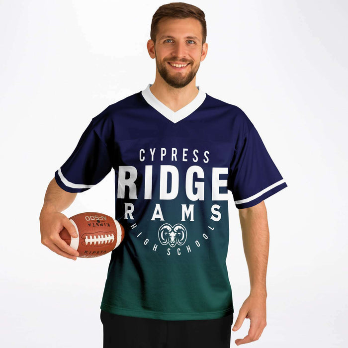 Cypress Ridge Rams Football Jersey 05