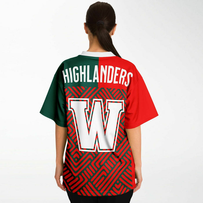 The Woodlands Highlanders Football Jersey 31