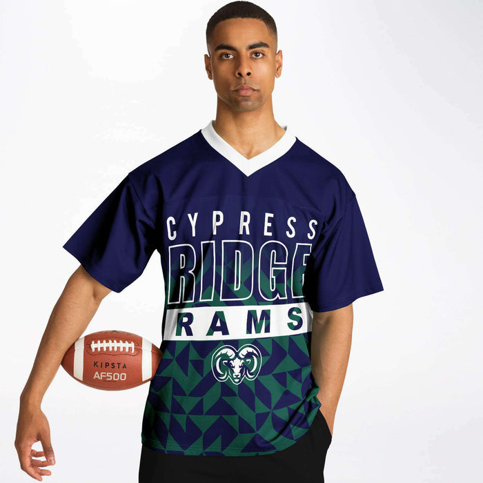 Cypress Ridge Rams Football Jersey 19