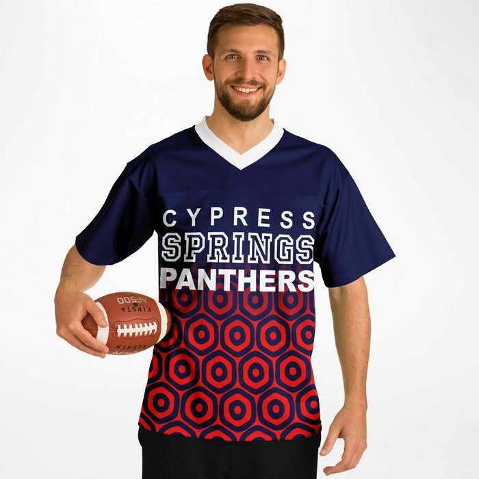 Cypress Springs Panthers Football Jersey 25