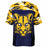 Nimitz Cougars High School football jersey -  ghost view - back