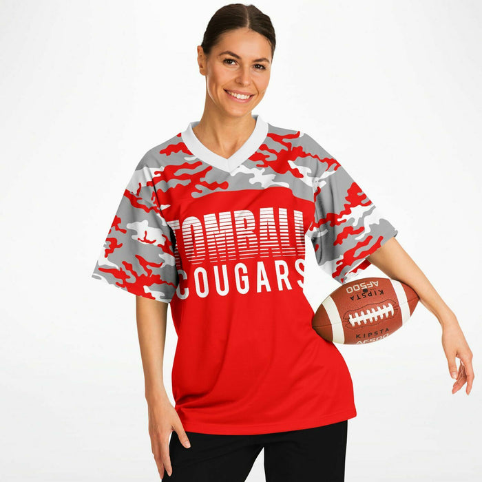 Tomball High School Cougars Football Jersey 08