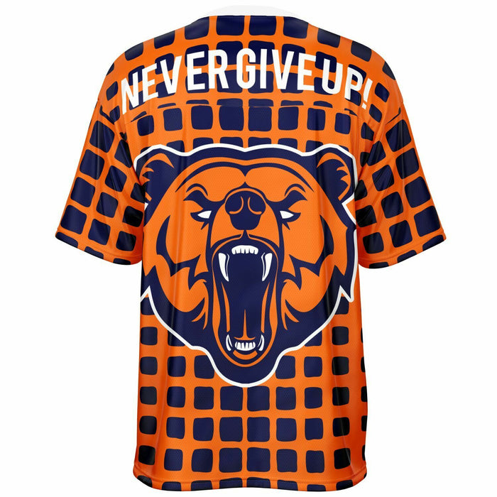 Bridgeland Bears football jersey -  ghost view - back