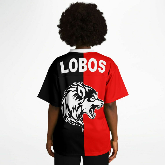 Langham Creek Lobos Football Jersey 04