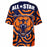 Bridgeland Bears football jersey -  ghost view - back