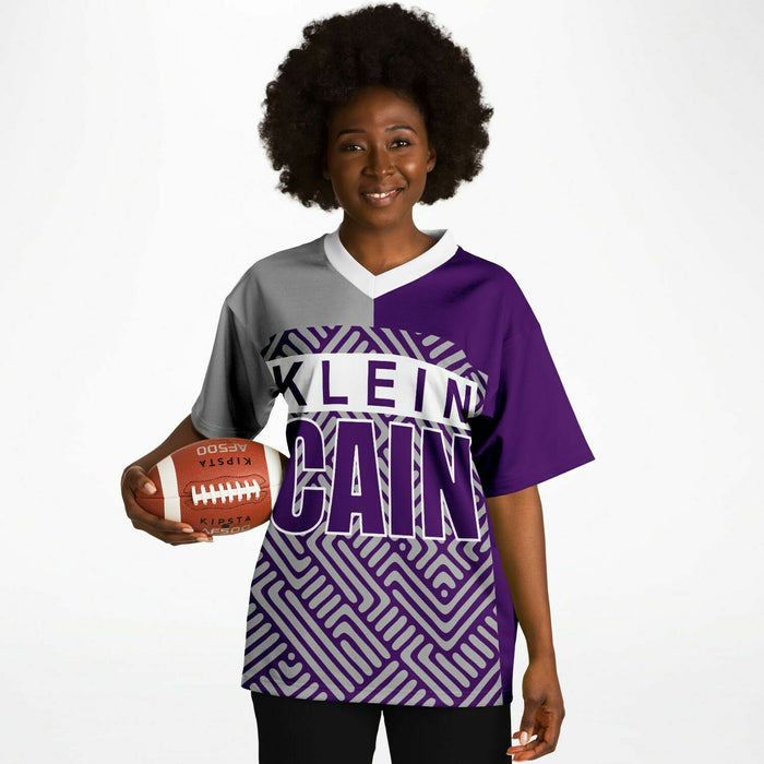 Klein Cain Hurricanes Football Jersey 31