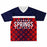 Cypress Springs Panthers football jersey laying flat - front 