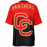 Caney Creek Panthers football jersey -  ghost view - back 05