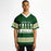 Black man wearing Cypress Falls Eagles football Jersey 13