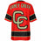 Caney Creek Panthers football jersey -  ghost view - back 13