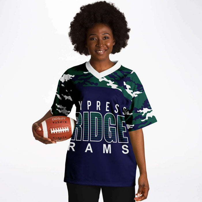 Cypress Ridge Rams Football Jersey 08