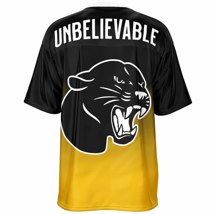 Klein Oak Panthers football jersey -  ghost view - back