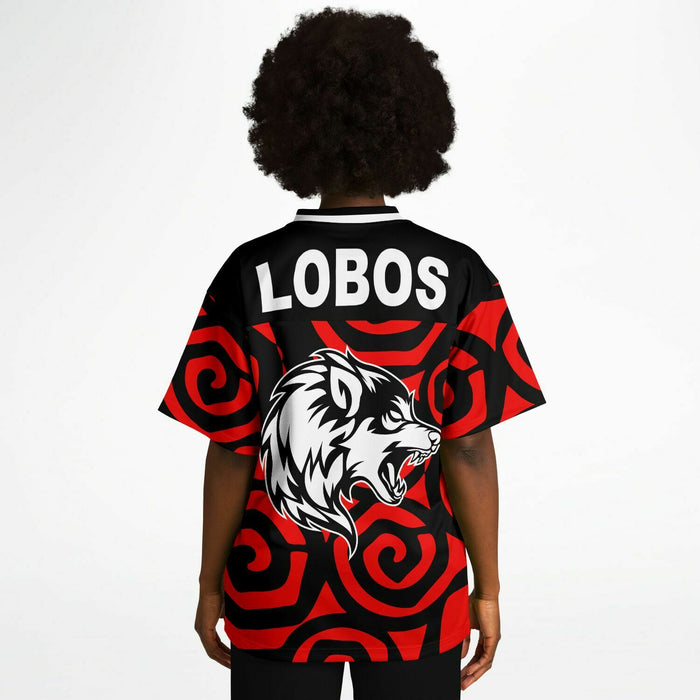 Langham Creek Lobos Football Jersey 16