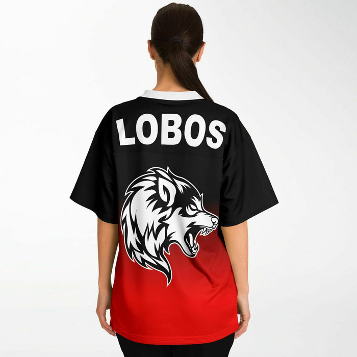 Langham Creek Lobos Football Jersey 05