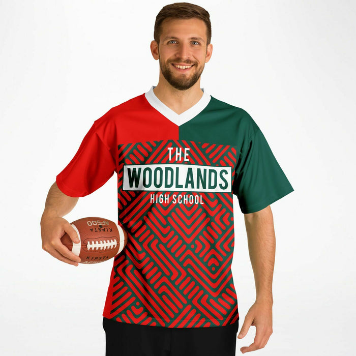 The Woodlands Highlanders Football Jersey 31