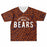 Bridgeland Bears football jersey laying flat - front 