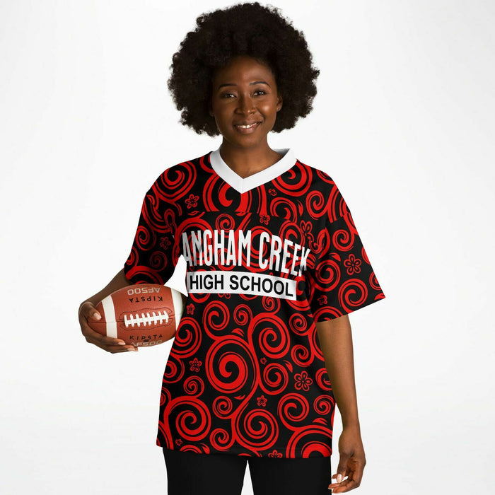 Langham Creek Lobos Football Jersey 18