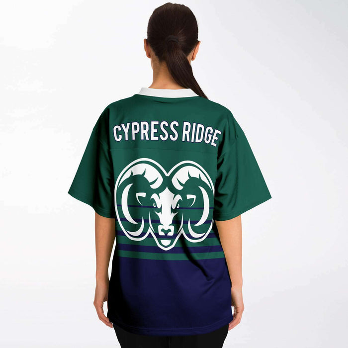 Cypress Ridge Rams Football Jersey 30