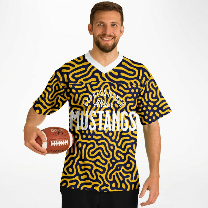 Cypress Ranch Mustangs Football Jersey 20