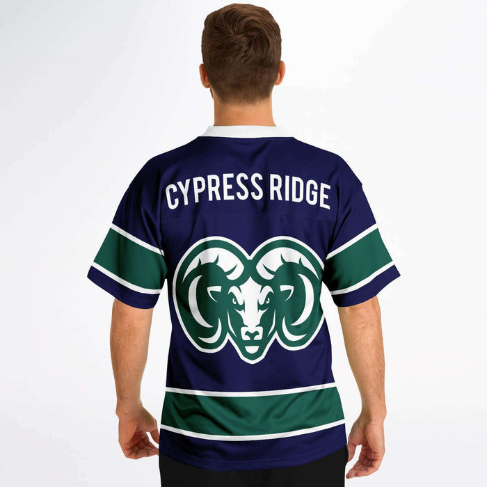 Cypress Ridge Rams Football Jersey 13