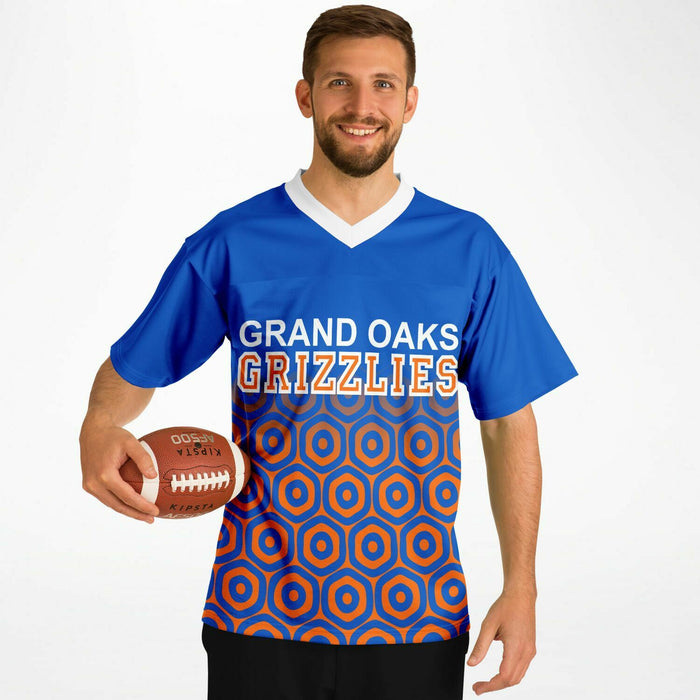 Grand Oaks Grizzlies Football Jersey 25