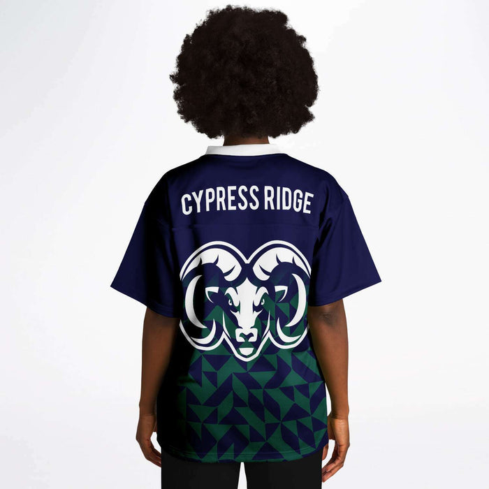 Cypress Ridge Rams Football Jersey 19