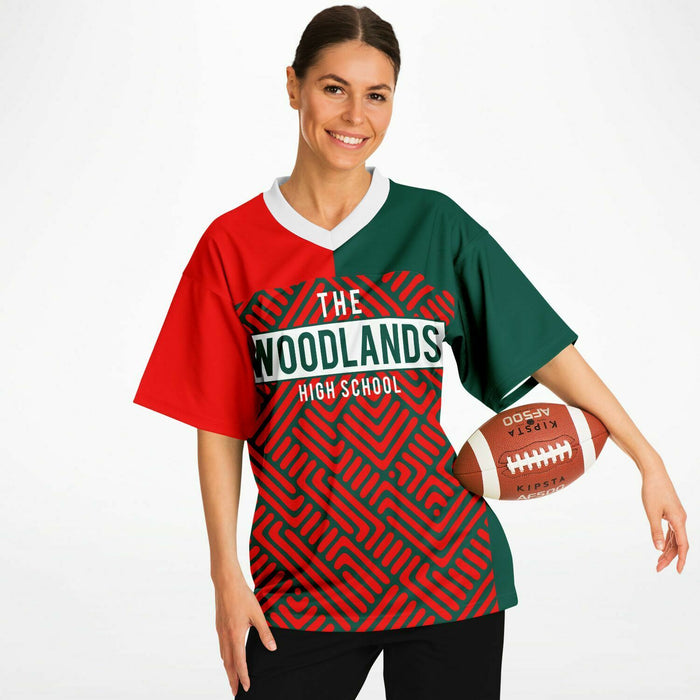 The Woodlands Highlanders Football Jersey 31