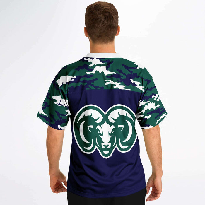 Cypress Ridge Rams Football Jersey 08