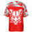 Tomball Cougars High School football jersey -  ghost view - back