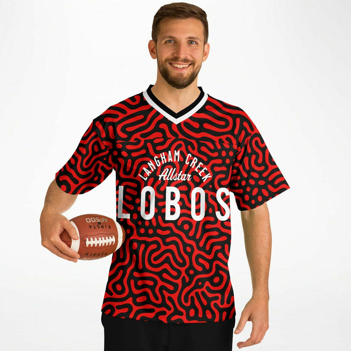 Langham Creek Lobos Football Jersey 20