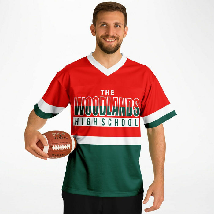 The Woodlands Highlanders Football Jersey 10