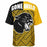 Klein Oak Panthers football jersey -  ghost view - back