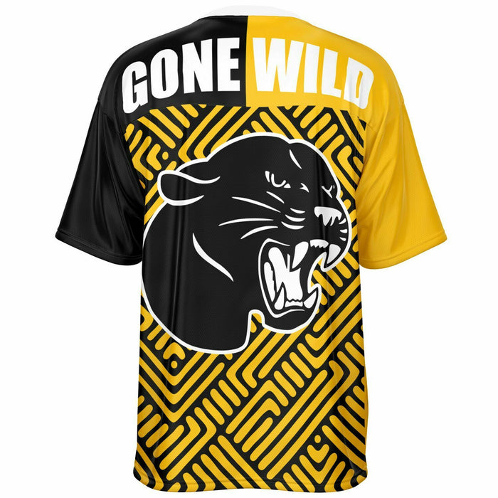 Klein Oak Panthers football jersey -  ghost view - back