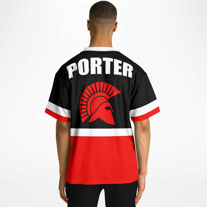 Porter Spartans Football Jersey 10