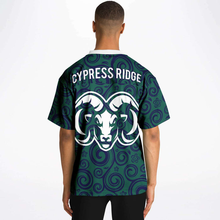 Cypress Ridge Rams Football Jersey 18