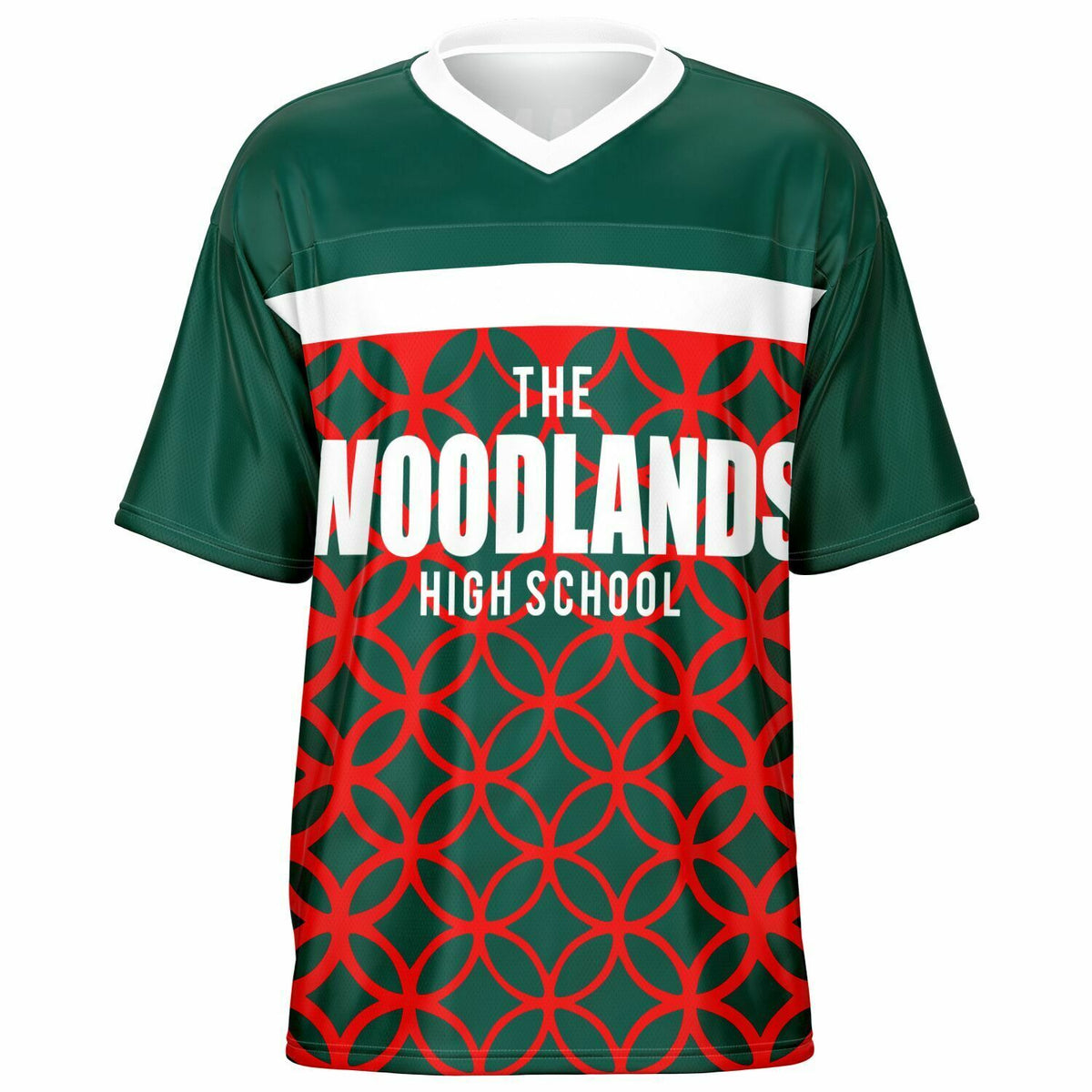 The Woodlands High School Football Jersey L