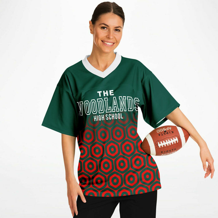 The Woodlands Highlanders Football Jersey 25