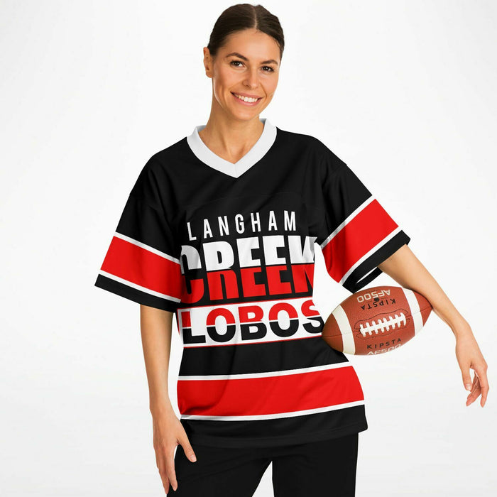 Langham Creek Lobos Football Jersey 13