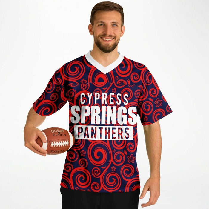 Cypress Springs Panthers Football Jersey 18