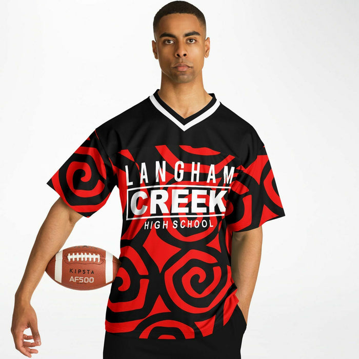 Langham Creek Lobos Football Jersey 16